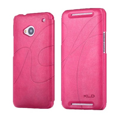 „Kalaideng“ Oscar atverčiamas HTC One M7 rožinis dėklas (Dėkliukas) / Priedai.lt