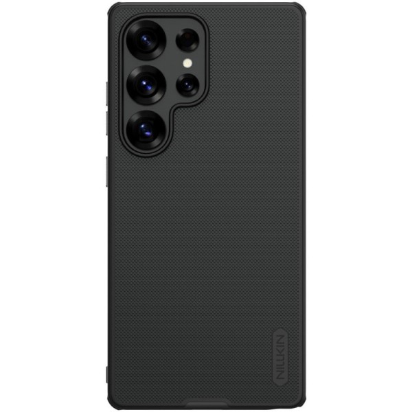 "Nillkin" Frosted Shield apvalks - melns (Galaxy S25 Ultra)