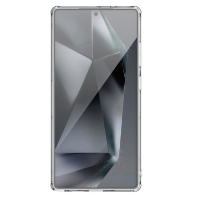 Samsung Galaxy S25 Ultra "Nillkin" Nature TPU Pro Magnetic MagSafe dzidrs, caurspīdīgs cieta silikona apvalks | vacins.lv