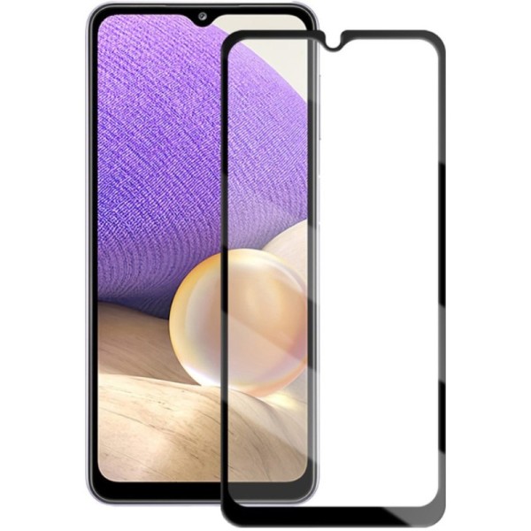 "Mocolo" 2.5D Tempered Glass ekrāna aizsargstikls - melns (Galaxy A32 5G / M32 5G / A02 / A02s / A12 / A13 / M12 / Poco M5 4G /