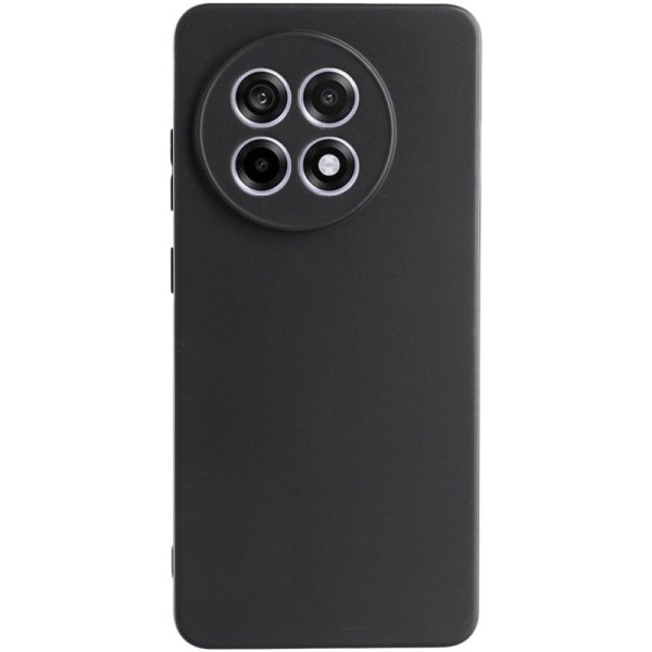 Cieta silikona (TPU) apvalks - melns (OnePlus 13R / Ace 5)
