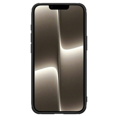 „Nillkin“ Frosted Shield Pro Magnetic dėklas - juodas (iPhone 17e / 16e)