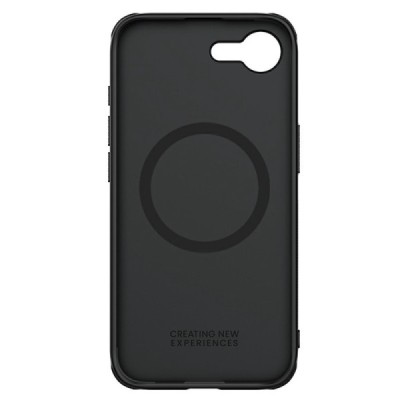 "Nillkin" Frosted Shield Pro Magnetic apvalks - melns (iPhone 17e / 16e)