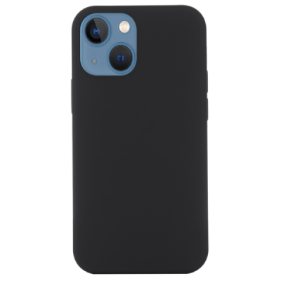 „Shell“ MagSafe kieto silikono (TPU) dėklas - juodas (iPhone 14 / 13)