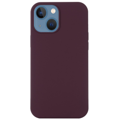 „Shell“ MagSafe kieto silikono (TPU) dėklas - bordo (iPhone 14 / 13)