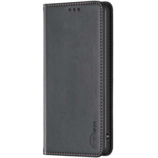 „Binfen Color“ BF atverčiamas dėklas - juodas (Galaxy A41)