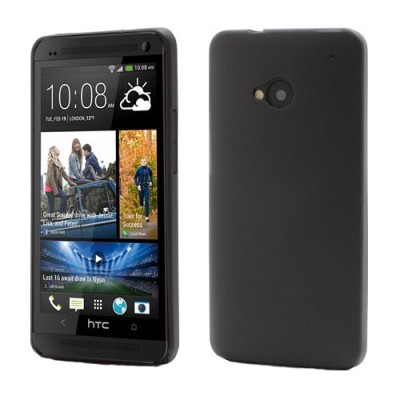 Ploniausias pasaulyje HTC One M7 juodas dėklas (Dėkliukas) / Priedai.lt