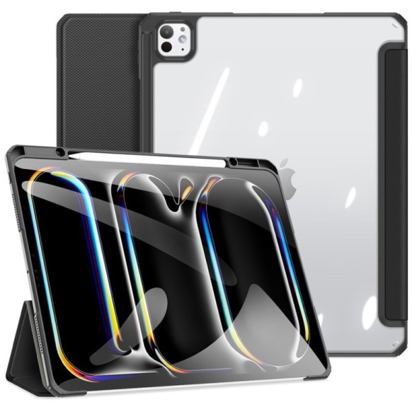 "Dux Ducis" Toby atvēramais maciņš - melns (iPad Pro 13 (2025) / 13 (2024))