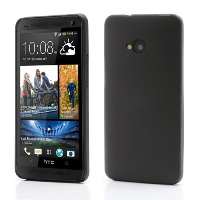 Ploniausias pasaulyje HTC One M7 juodas dėklas (Dėkliukas) / Priedai.lt