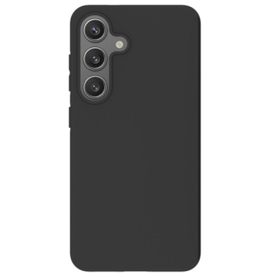 Samsung Galaxy S25 kieto silikono TPU juodas dėklas - nugarėlė | Priedai.lt