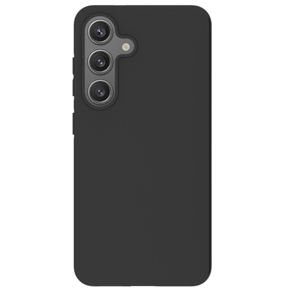 „Xhomet“ Cieta silikona (TPU) apvalks - melns (Galaxy S25)