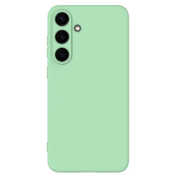 „Shell“ kieto silikono (TPU) dėklas - žalias (Galaxy S24 / S25)