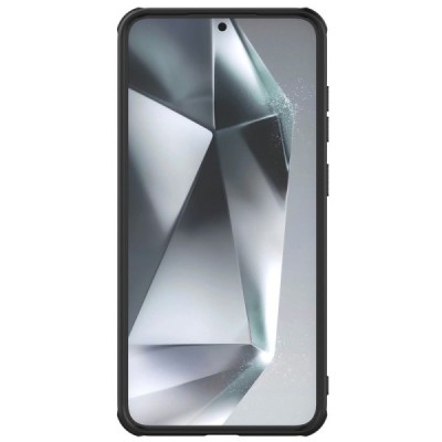 Nillkin Frosted Shield Pro Magnetic Samsung Galaxy S25 melns plastmasas apvalks futrālis | Vacins.lv
