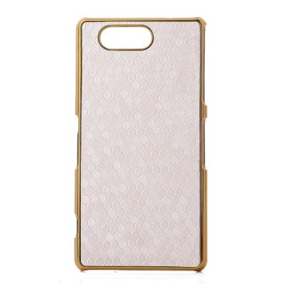 Sony Xperia Z3 Compact (D5803, M55w) balts elegants porains futrālis / Vacins.lv