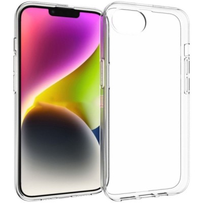 Kieto silikono (TPU) dėklas - skaidrus (iPhone 17e / 16e)