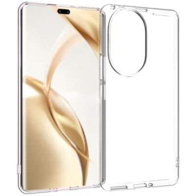 Honor 200 Pro 5G kieto silikono TPU skaidrus dėklas - nugarėlė | Priedai.lt