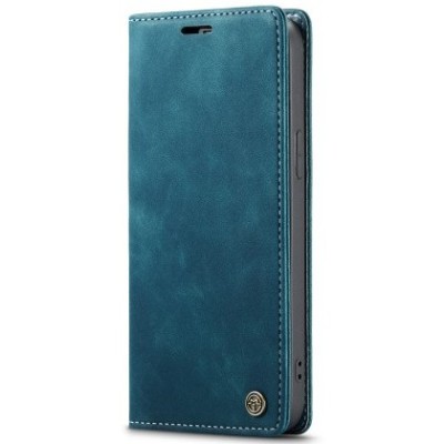 "CaseMe" Retro solīds atvēramais ādas maciņš - zaļš (iPhone 17e / 16e)