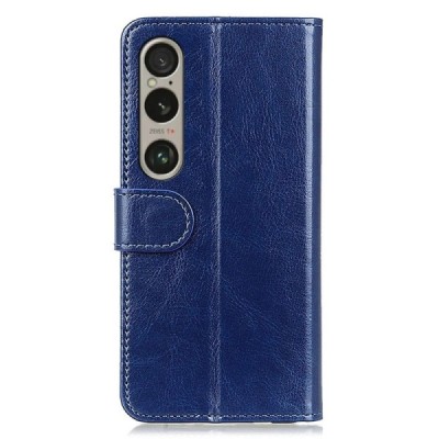 Sony Xperia 1 VI Binfen atvēramais zils maciņš - maks | Vacins.lv