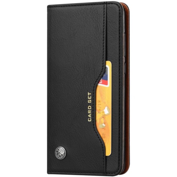 „Boyu“ Solid atvēramais maciņš - melns (P20)