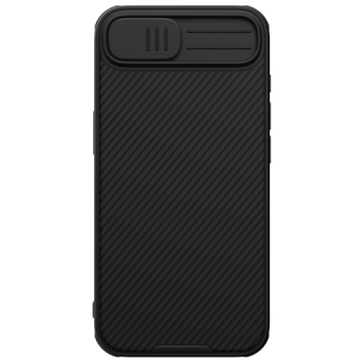 "Nillkin" Camshield Pro ümbris – must (iPhone 17e / 16e)