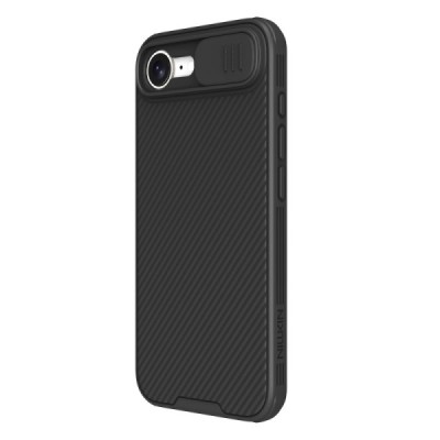 "Nillkin" CamShield Pro apvalks - melns (iPhone 17e / 16e)