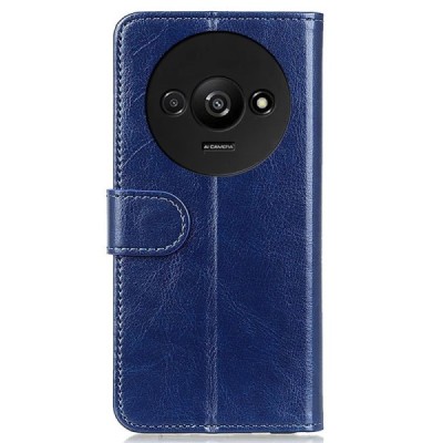 Xiaomi Redmi A3 (Poco C61) Binfen atvēramais zils maciņš - maks | Vacins.lv