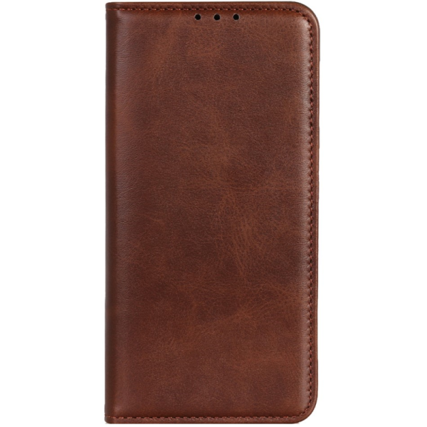 "Binfen" Split atvērams maciņš - brūns (Poco X7 Pro 5G / Redmi Turbo 4 5G)