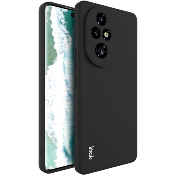 „IMAK“ UC-4 kieto silikono (TPU) dėklas - juodas (Honor 200 Pro 5G)