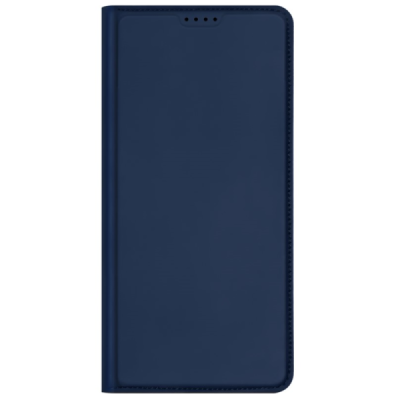 „Dux Ducis“ Skin atverčiamas dėklas - tamsiai mėlynas (iPhone 17e / 16e)