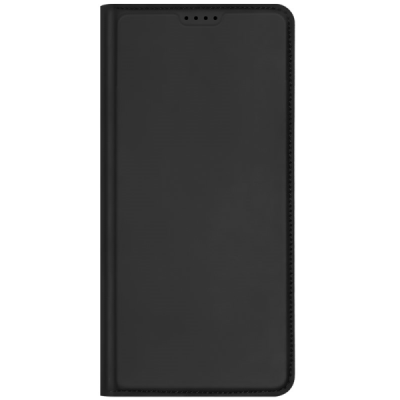 „Dux Ducis“ Skin atverčiamas dėklas - juodas (iPhone 17e / 16e)