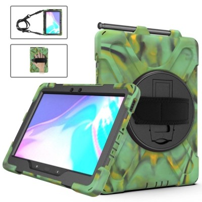 Samsung Tab Active4 Pro, Tab Active Pro pastiprinātas aizsardzības zaļš (360°) apvalks, vaciņš | Vacins.lv