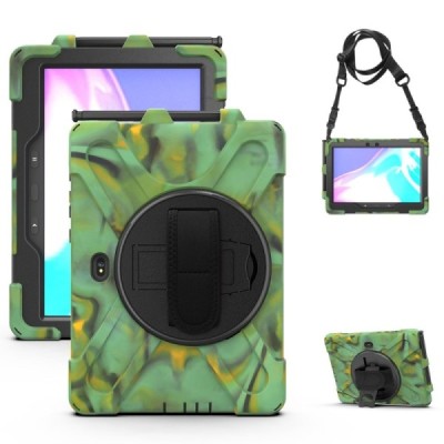 Samsung Tab Active4 Pro, Tab Active Pro pastiprinātas aizsardzības zaļš (360°) apvalks, vaciņš | Vacins.lv