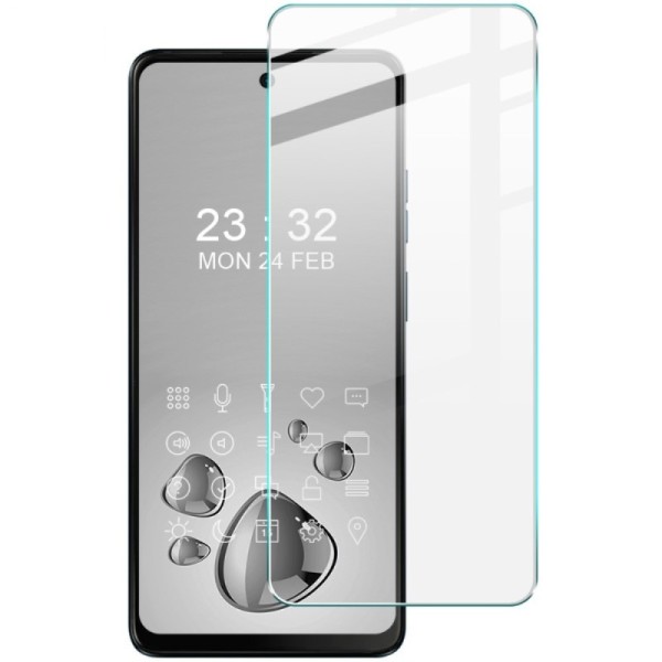 "IMAK" Tempered Glass ekrāna aizsargstikls - dzidrs (Moto E14 4G / G04 4G / G04s 4G / G24 4G)