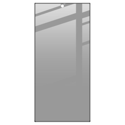 Samsung Galaxy S24 Ultra „IMAK“ Tempered Glass privatumo sustiprintos apsaugos juodas pilnai dengiantis apsauginis ekrano stikla