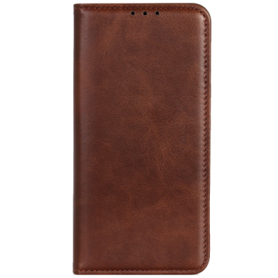 "Binfen" Split flip book case - brown (iPhone 17e / 16e)