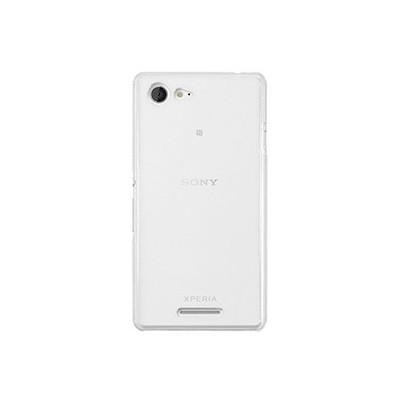 Sony Xperia E3 plastmasas dzidrs (caurspīdīgs) futrālis / Vacins.lv