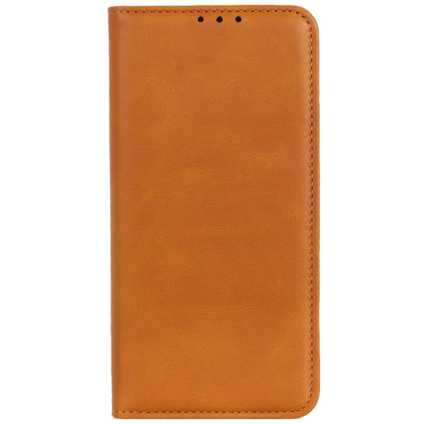 "Binfen" Split atvērams maciņš - gaiši brūns (Poco X7 Pro 5G / Redmi Turbo 4 5G)