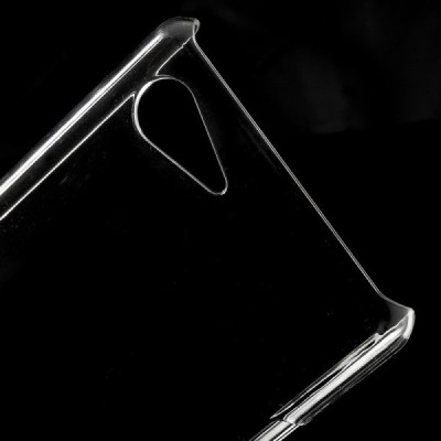 Sony Xperia E3 plastmasas dzidrs (caurspīdīgs) futrālis / Vacins.lv