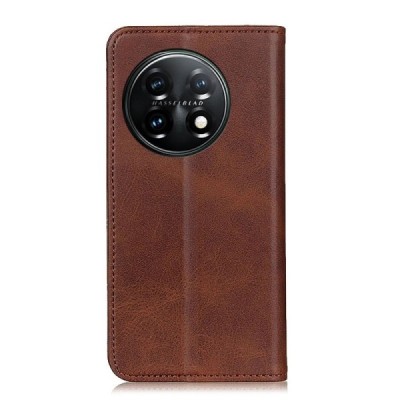 OnePlus 11 "Split" sērijas brūns atvērams maciņš, maks | Vacins.lv