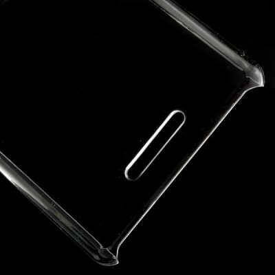 Sony Xperia E3 plastmasas dzidrs (caurspīdīgs) futrālis / Vacins.lv