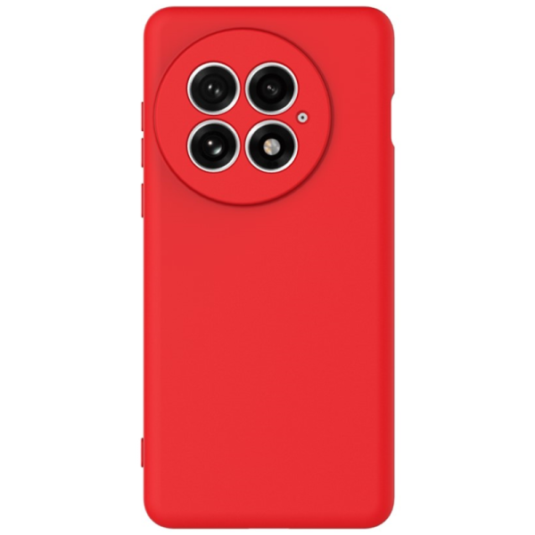 "Shell" cieta silikona (TPU) apvalks - sarkans (OnePlus 13)