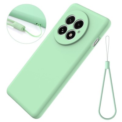 OnePlus 13 "Shell" cieta silikona (TPU) apvalks - zaļš | vacins.lv