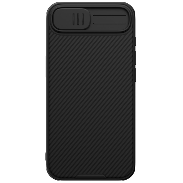 "Nillkin" CamShield Pro Magnetic apvalks - melns (iPhone 17e / 16e)