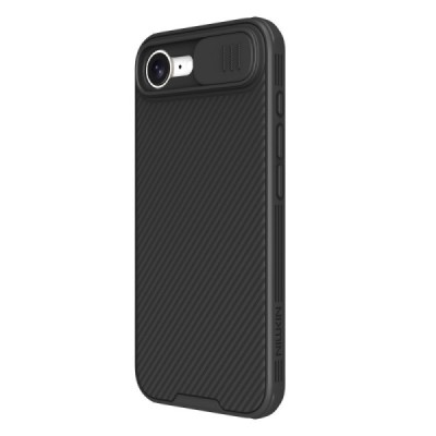 "Nillkin" CamShield Pro Magnetic apvalks - melns (iPhone 17e / 16e)