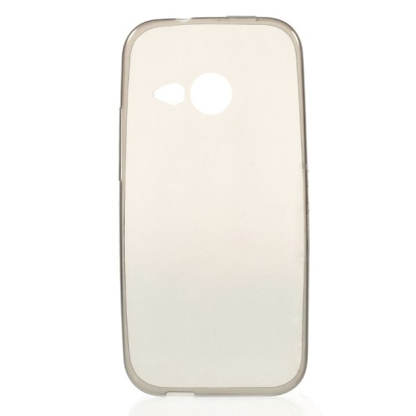 Ploniausias TPU skaidrus dėklas - pilkas (One Mini 2)