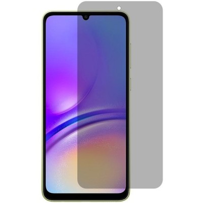 Samsung Galaxy A05s 4G Tempered Glass privatumo sustiprintos apsaugos juodas pilnai dengiantis apsauginis ekrano stiklas | Pried