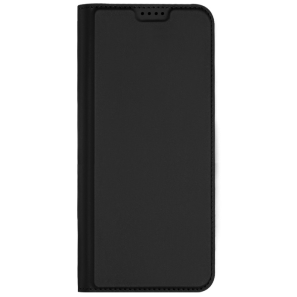 „Dux Ducis“ Skin atverčiamas dėklas - juodas (Galaxy S25)