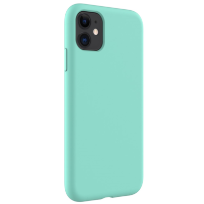 Apple iPhone 11 Shell kieto silikono (TPU) dėklas žalias - nugarėlė | Priedai.lt