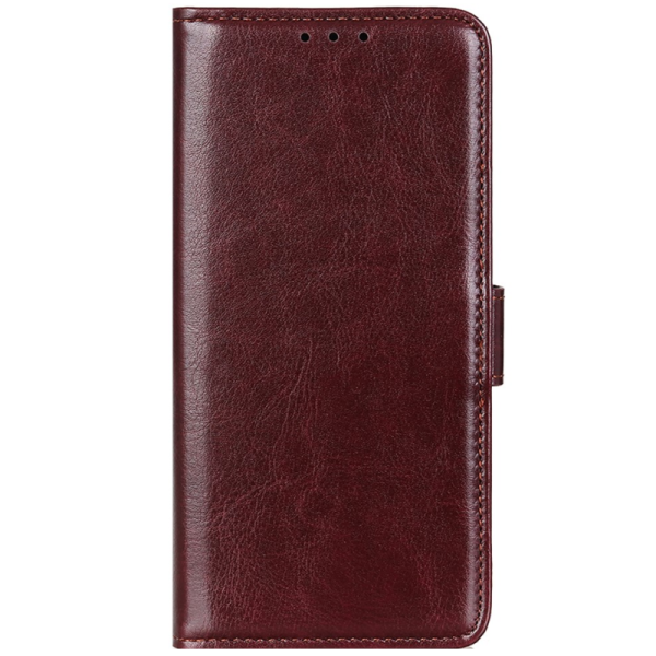 "Binfen" atvēramais maciņš - brūns (Redmi A3 / Poco C61)