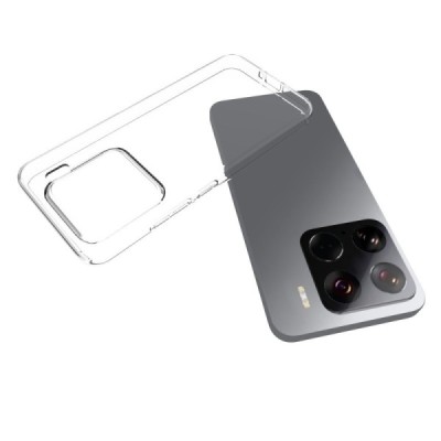 Xiaomi 15 cieta silikona (TPU) dzidrs vāciņš | Vacins.lv